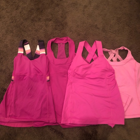 4 used lululemon tanks - Picture 6 of 6